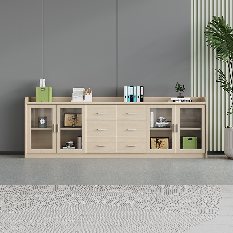 Commercial Printer - Wood File Cabinet with Door Office