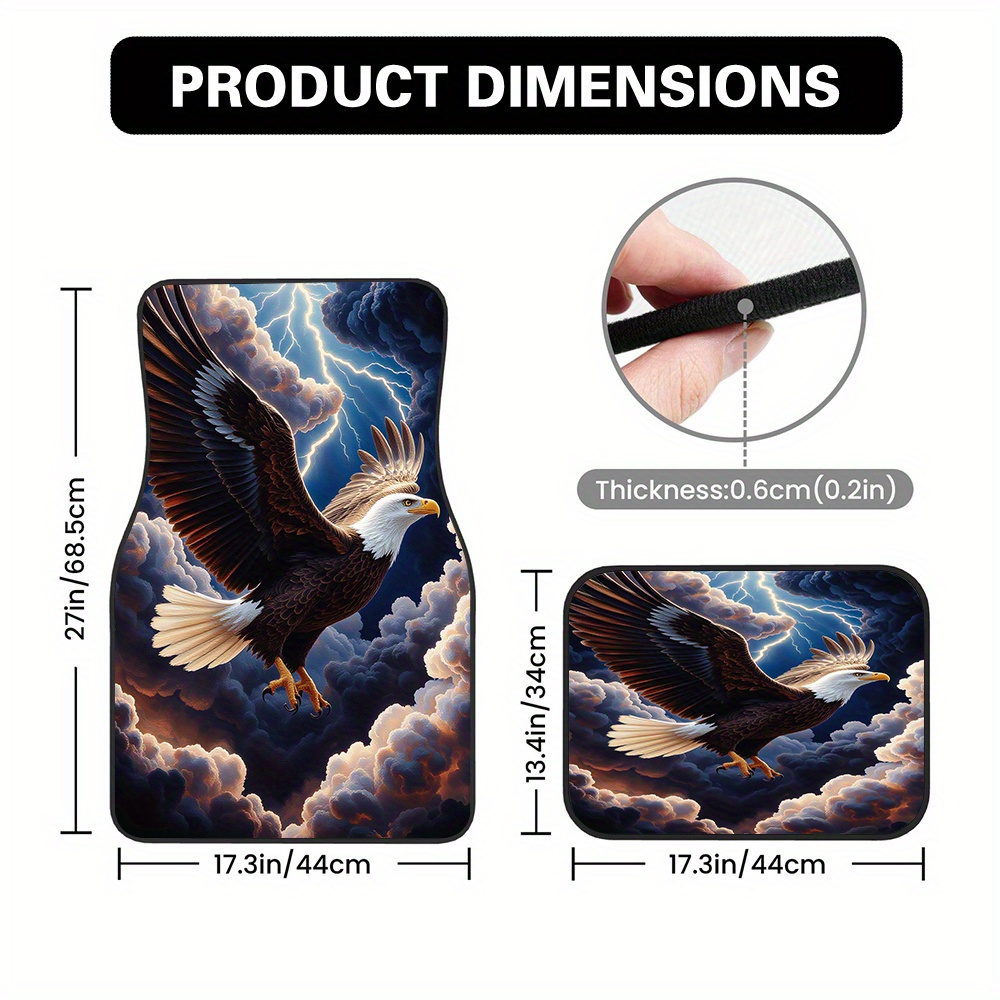 4pcs Eagle Stormy Sky F Patter - Commercial Printing & Graphics 评论和价格