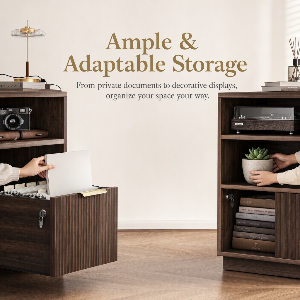 4 Drawer File Cabinet, Fluted  - Commercial Printer 评论和价格