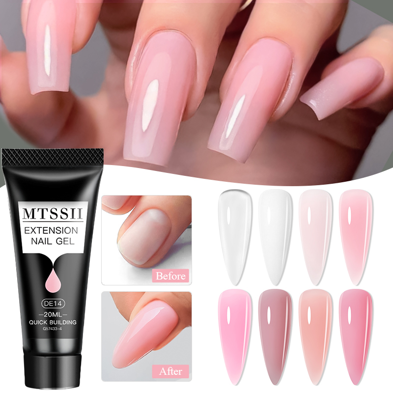 Mtssii 17PCS/Set 20ml Nail Ext - Exposure Unit Uv 评论和价格