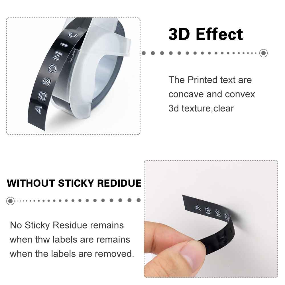 with 10 rolls tape 3D Embossin - Commercial Printer 评论和价格