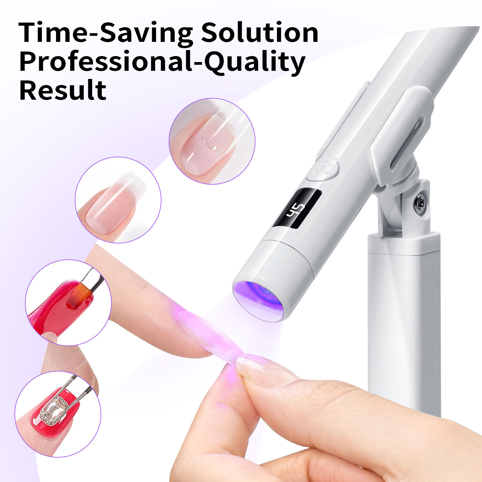Mini Nail Art UV LED Light Rec - Exposure Unit Uv 评论和价格